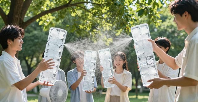 大冰块降温方法_从化区夏季防暑降温大冰块_大冰块户外活动使用时长